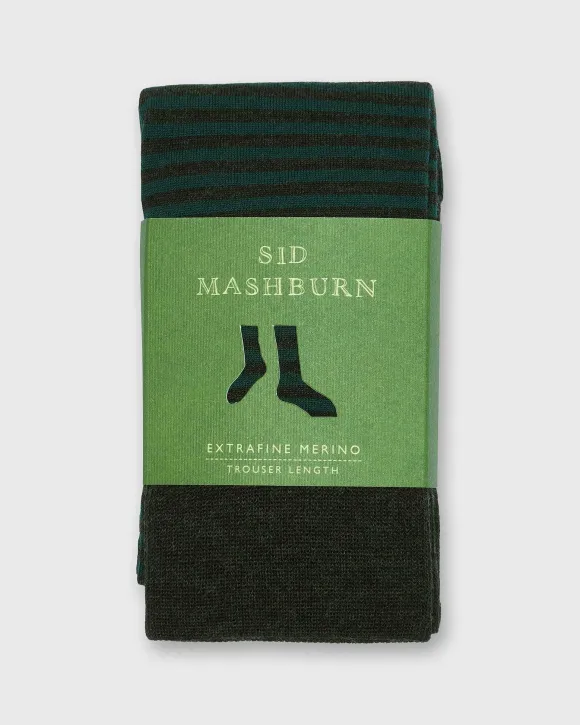 Striped Trouser Dress Socks