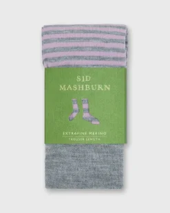 Striped Trouser Dress Socks