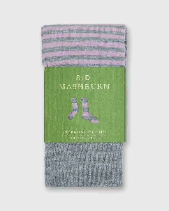 Striped Trouser Dress Socks