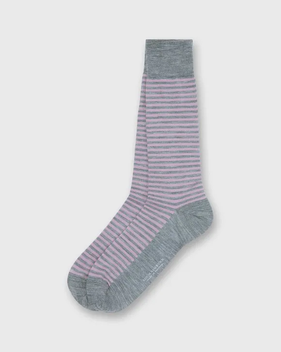 Striped Trouser Dress Socks