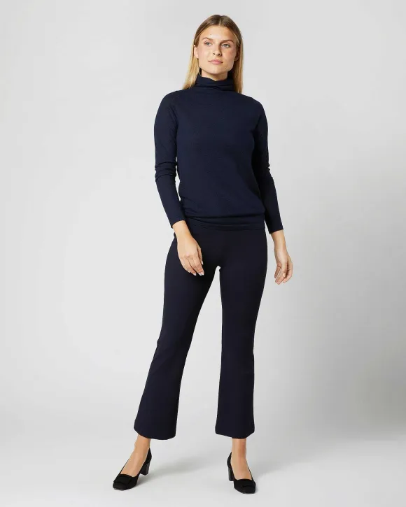 Superfine Funnel-Neck Sweater