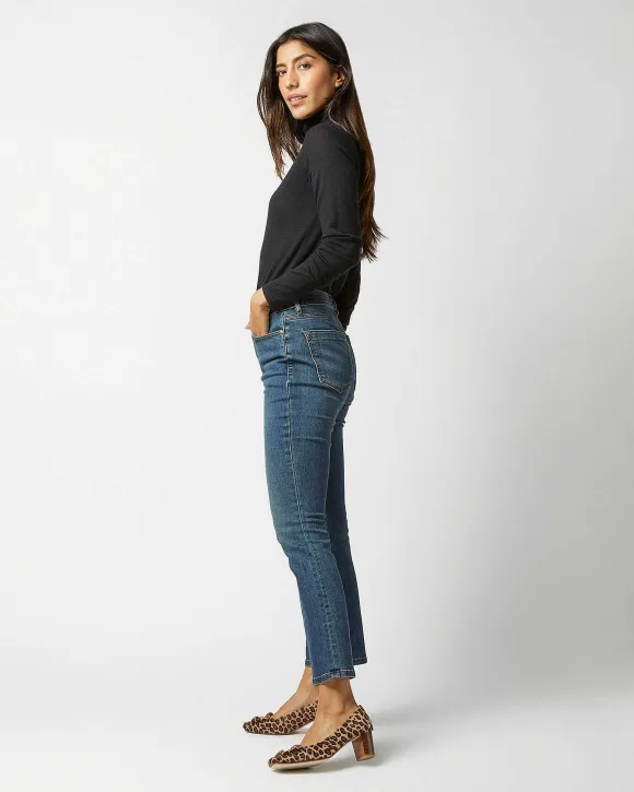 Superfine Funnel-Neck Sweater