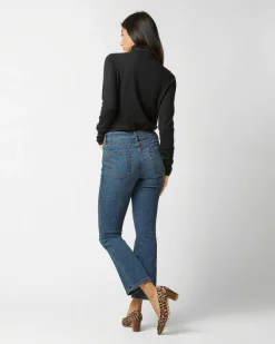 Superfine Funnel-Neck Sweater