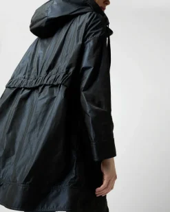 Techno Taffeta A-Line Parka