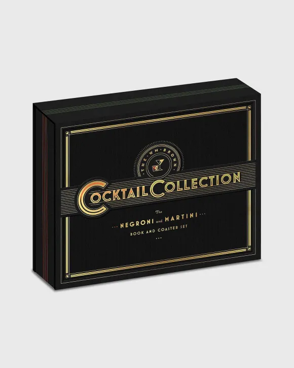The Wm Brown Cocktail Collection Book & Coaster Set