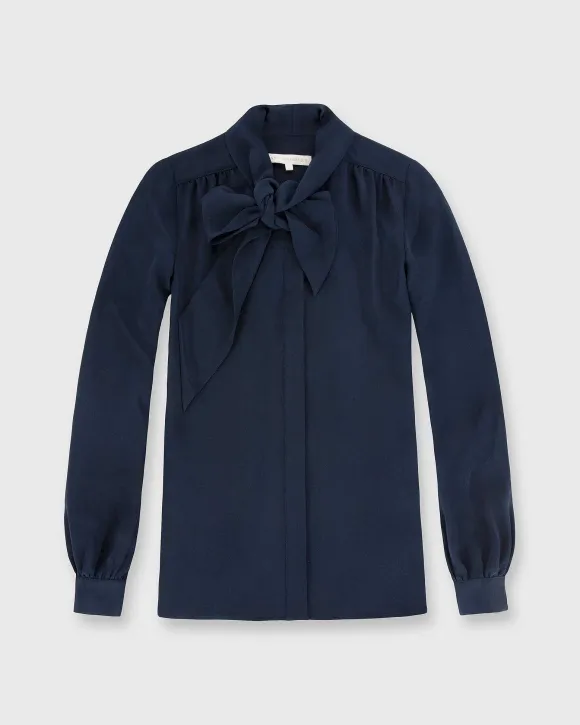 Tie-Neck Blouse