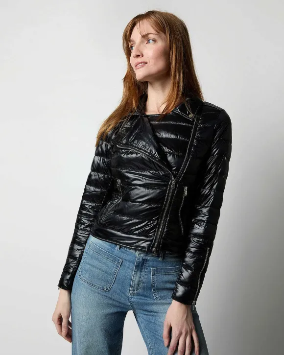 Ultralight Down Moto Jacket