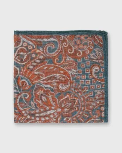 Wool/Silk Pocket Square