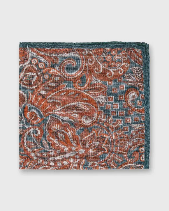 Wool/Silk Pocket Square