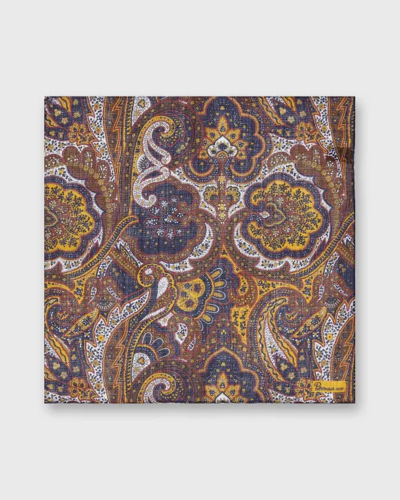 Wool/Silk Pocket Square