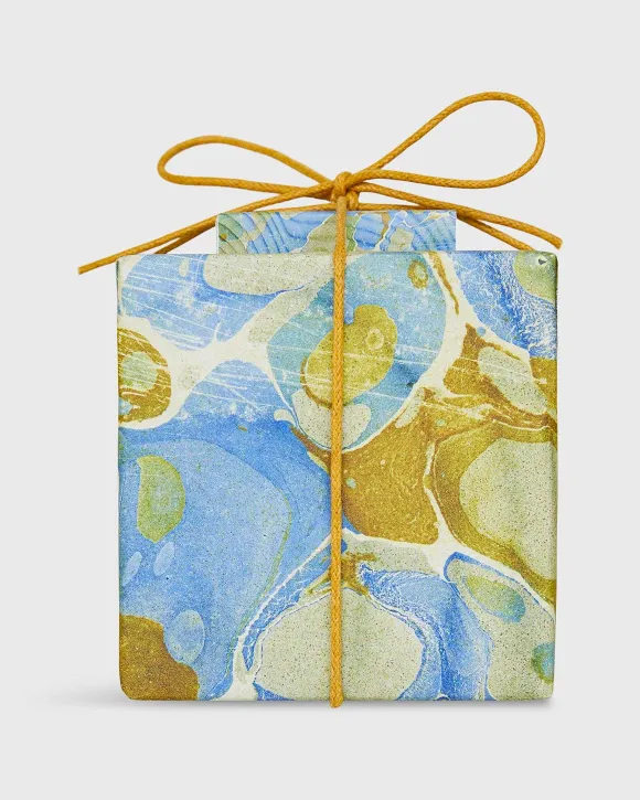 Wrapped Scented Candle & Matchbox