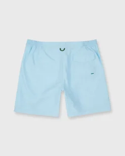 Zip-Front Mid-Length Swim Short