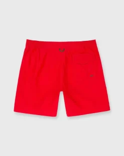 Zip-Front Mid-Length Swim Short