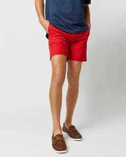Zip-Front Mid-Length Swim Short