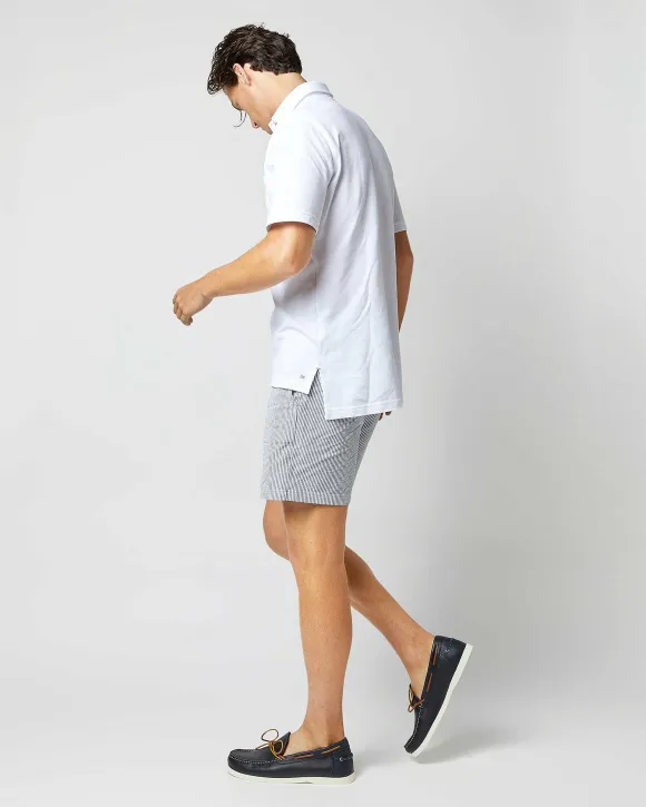 Zip-Front Mid-Length Swim Short
