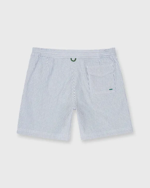 Zip-Front Mid-Length Swim Short