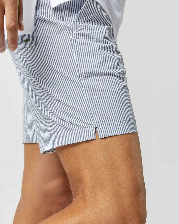 Zip-Front Mid-Length Swim Short