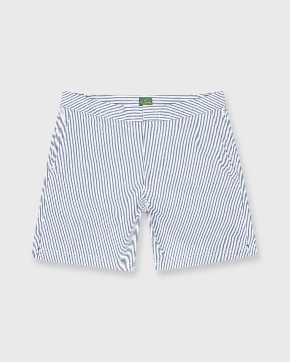Zip-Front Mid-Length Swim Short