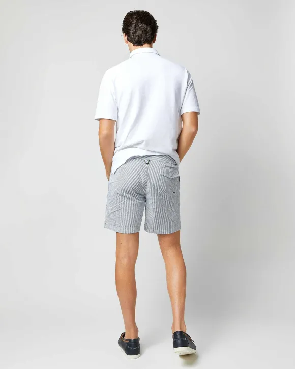 Zip-Front Mid-Length Swim Short